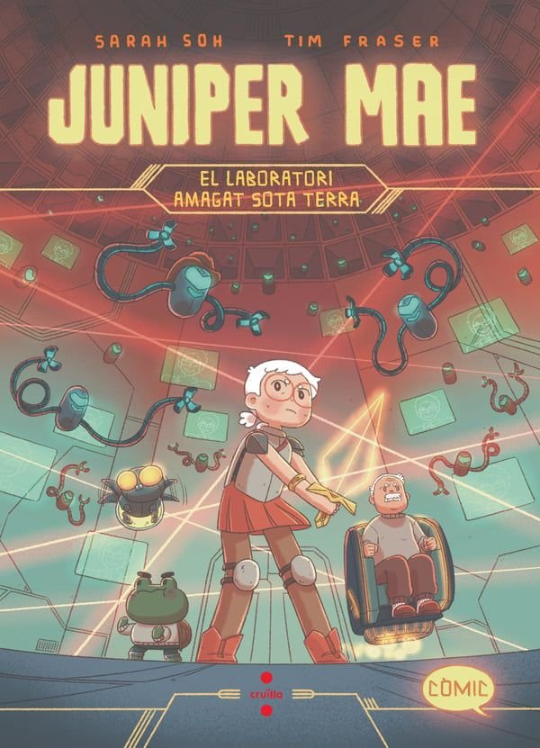 JUNIPER MAE 3: EL LABORATORI AMAGAT SOTA TERRA, de FRASER, TIM | portada del libro