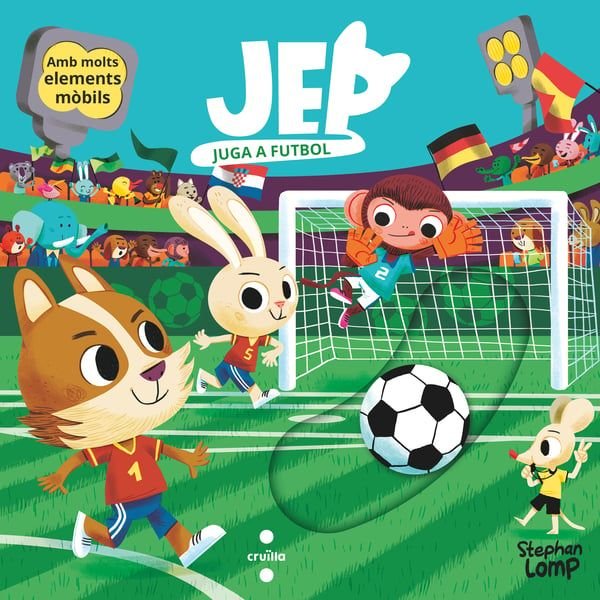 JEP JUGA A FUTBOL, de LOMP, STEPHAN | portada del libro