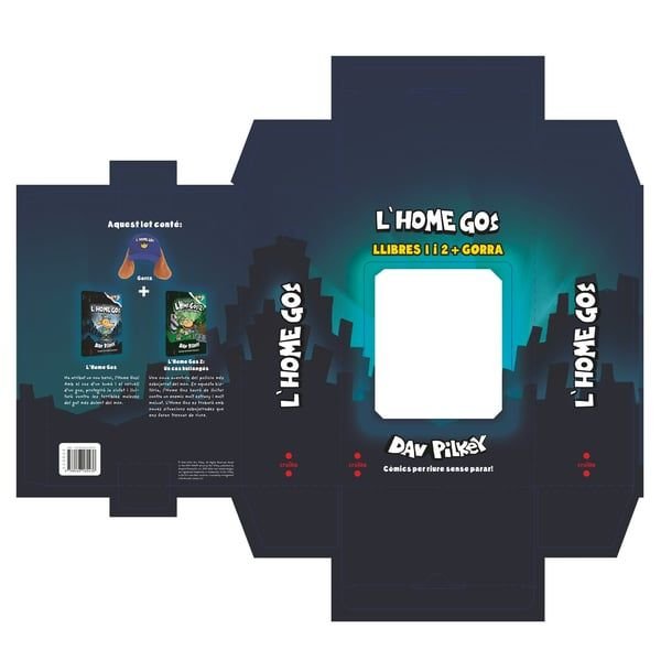 LOT L'HOME GOS AMB GORRA: LLIBRES 1 I 2, de , A ALLUISOTA | portada del libro