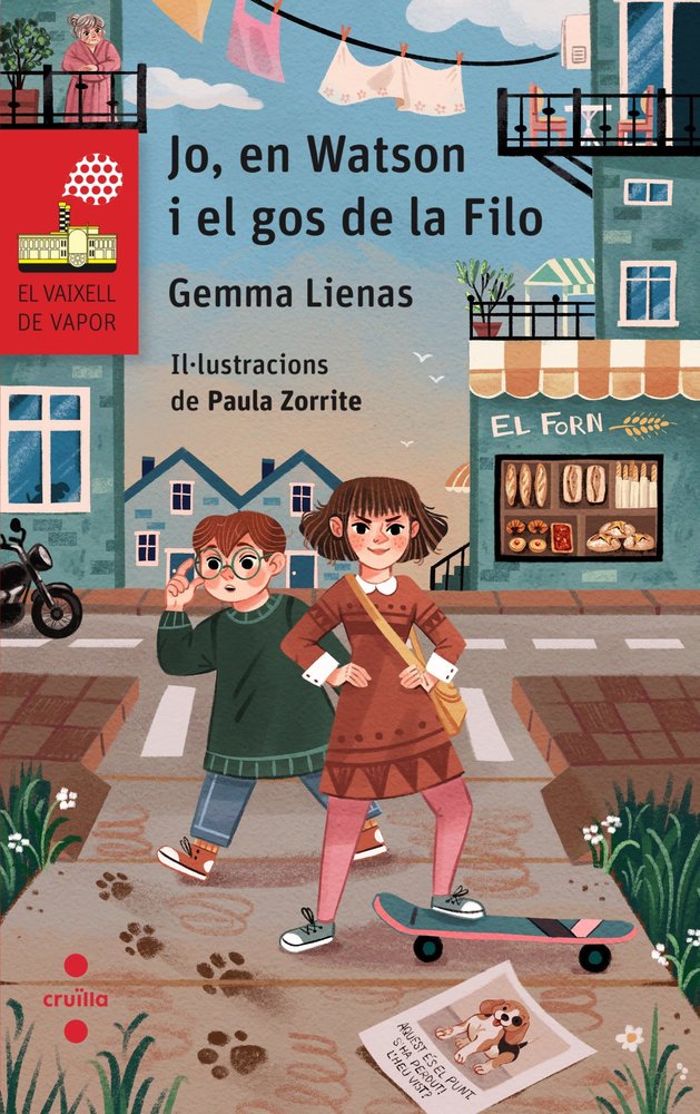 JO, EN WATSON I EL GOS DE LA FILO, de LIENAS | portada del libro