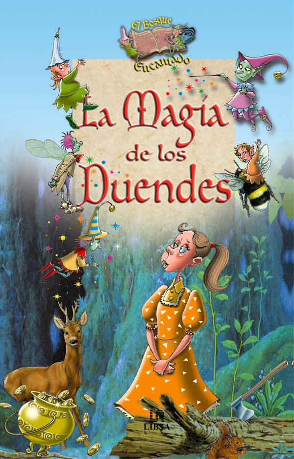 LIBSA BOSQUE ENCANT MAGIA DE LOS DUENDES | portada del libro