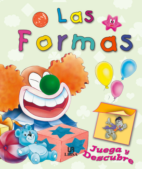 LIBSA JUEGA DESCUBRE LAS FORMAS | portada del libro