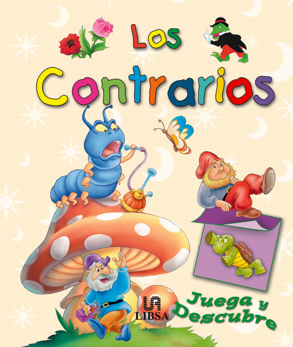 LIBSA JUEGA DESCUBRE LOS CONTRARIOS | portada del libro