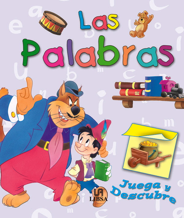LIBSA JUEGA DESCUBRE LAS PALABRAS | portada del libro