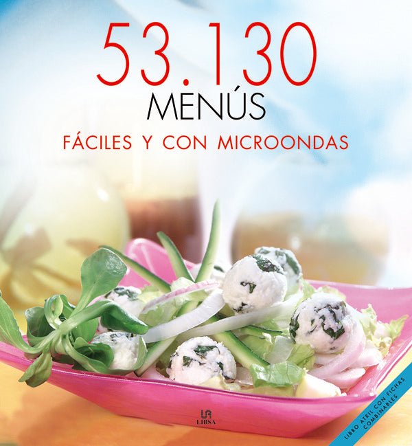 Menús Fáciles y con Microondas, de ALDAVE | portada del libro
