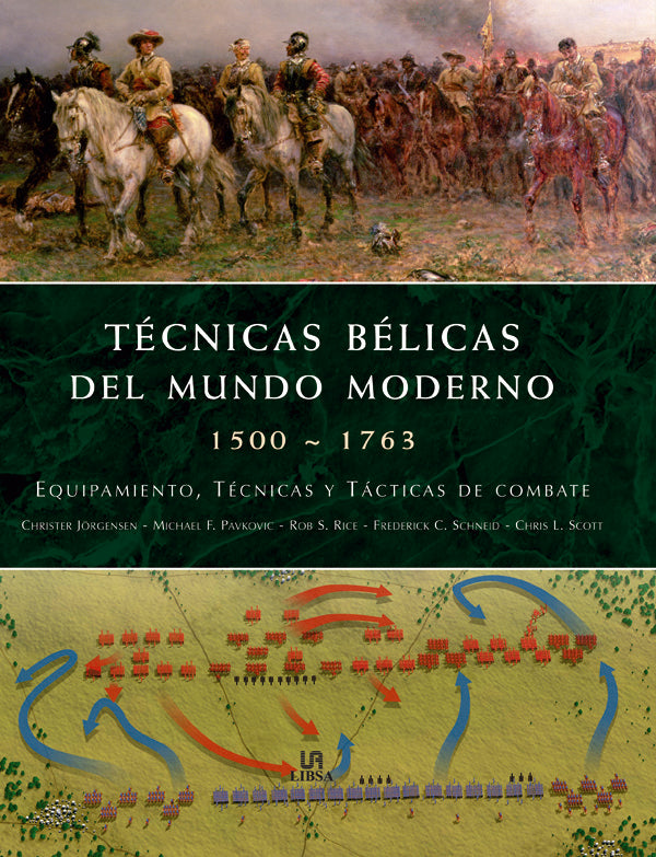 Técnicas Bélicas del Mundo Moderno 1500-1763, de JORGENSEN | portada del libro