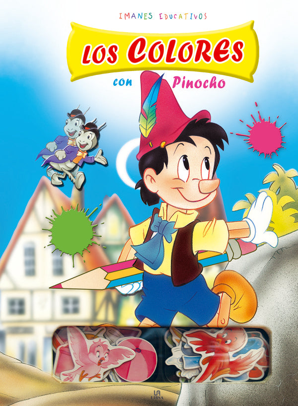 Los Colores con Pinocho, de EQUIPO EDITORIAL | portada del libro