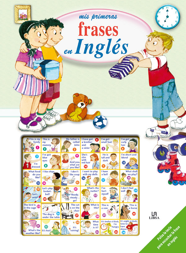 Mis Primeras Frases en Inglés, de AA.VV. | portada del libro