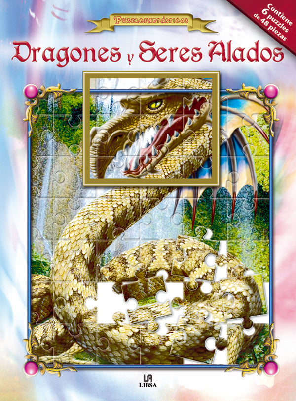 Dragones y Seres Alados, de AA.VV. | portada del libro
