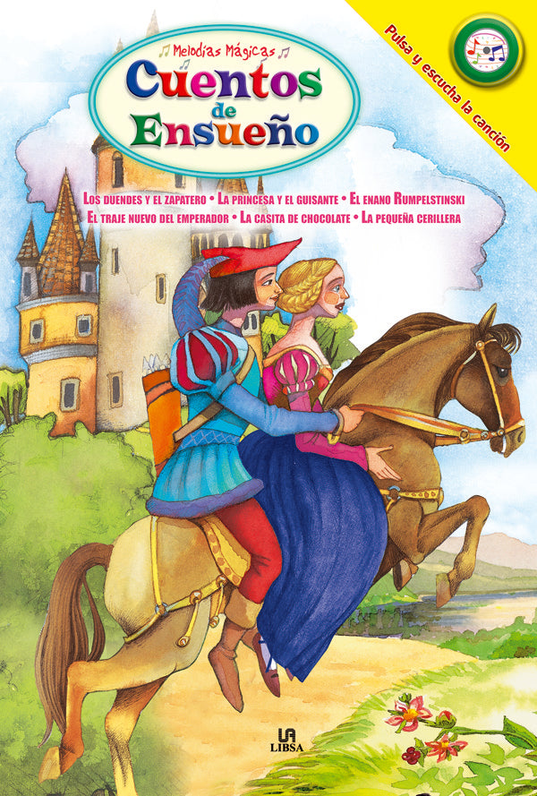 CUENTOS DE ENSUEÑO PULSA Y ESCUCHA CANCION | portada del libro