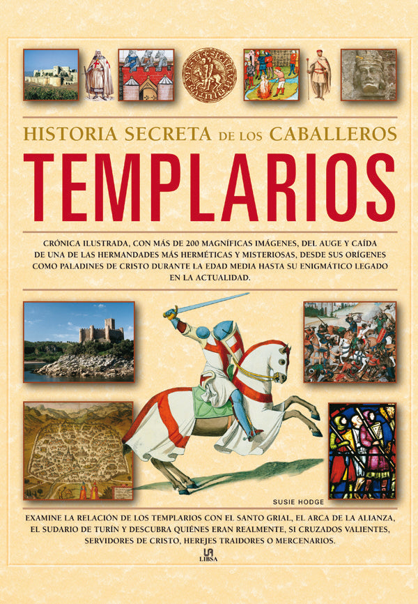 Historia Secreta de los Caballeros Templarios, de HODGE | portada del libro