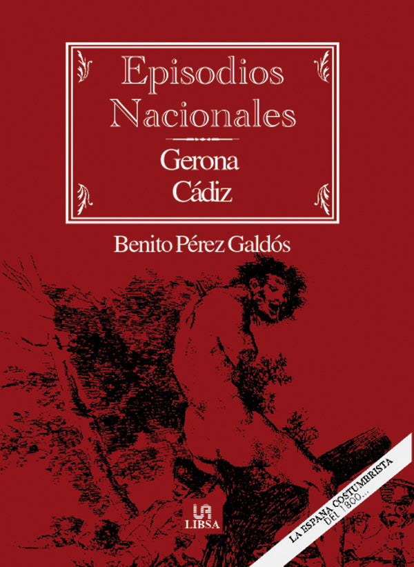 Gerona - Cádiz, de PEREZ GALDOS | portada del libro