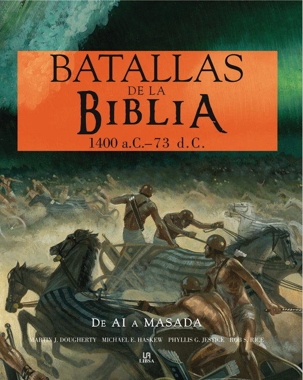 BATALLAS DE LA BIBLIA, de DOHERTY | portada del libro