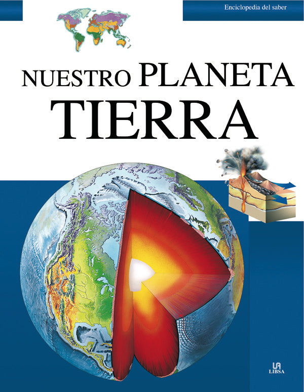 NUESTRO PLANETA TIERRA, de HARRIS | portada del libro