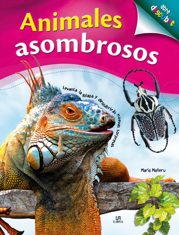 Animales Asombrosos, de MAÑERU MARIA | portada del libro