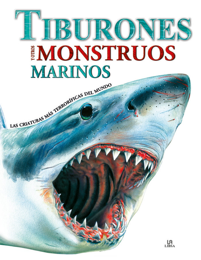 Tiburones y Otros Monstruos Marinos, de BARRACLOUGH | portada del libro