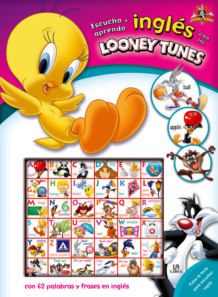 Escucho y Aprendo Inglés con los Looney Tunes, de AA.VV. | portada del libro