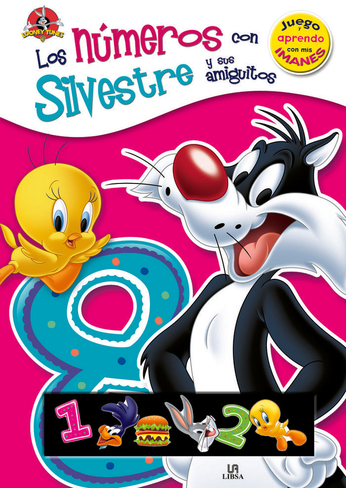 Los Números con Silvestre y sus Amiguitos, de AA.VV. | portada del libro