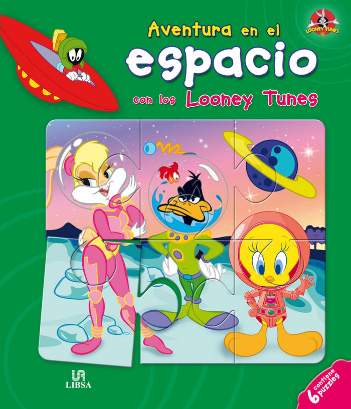 Aventura en el Espacio con los Looney Tunes, de AA.VV. | portada del libro