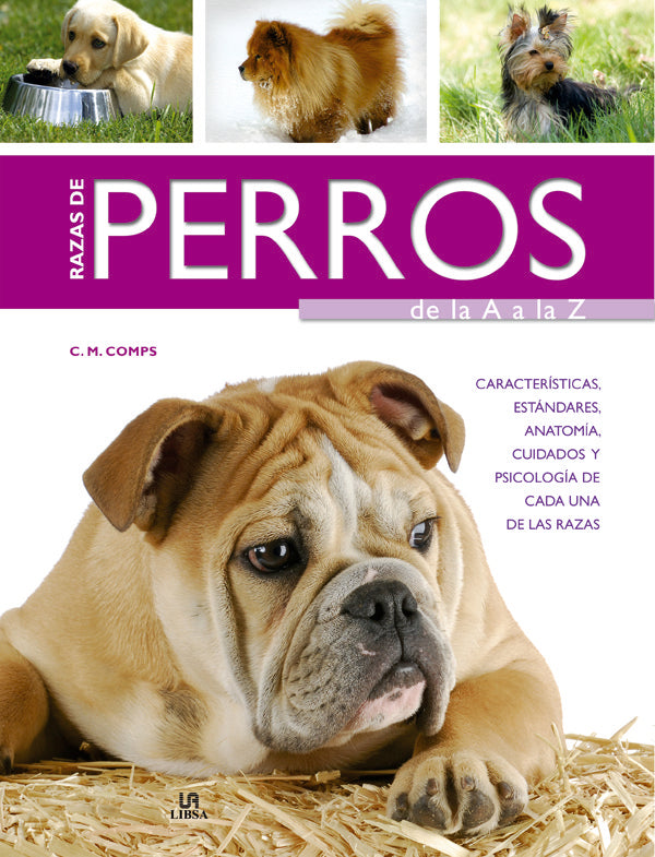 Razas de Perros de la A a la Z, de COMPS C.M. | portada del libro