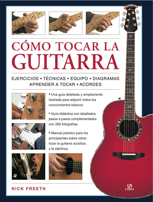 Cómo Tocar la Guitarra, de FREETH | portada del libro