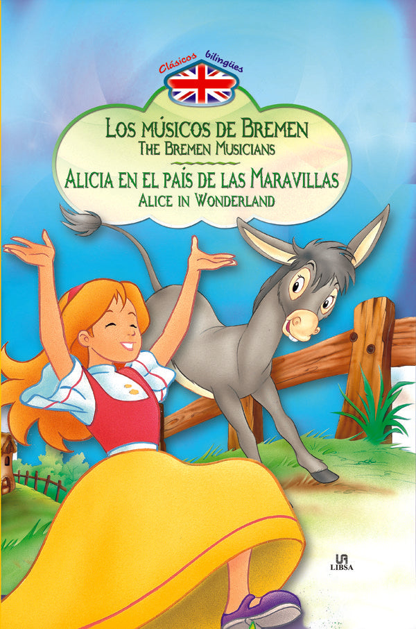 Los Músicos de Bremen - Alicia en el Pa¡s de las Maravillas | portada del libro