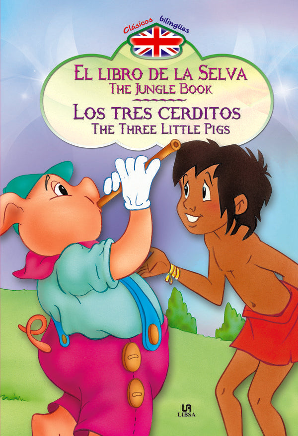 El Libro de la Selva - Los Tres Cerditos, de AA.VV. | portada del libro