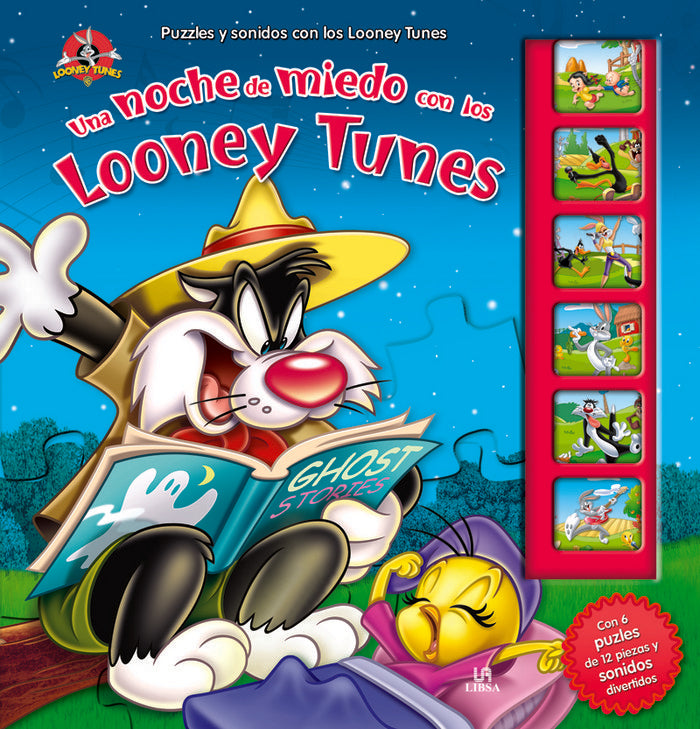 Una Noche de Miedo con los Looney Tunes, de AA.VV. | portada del libro