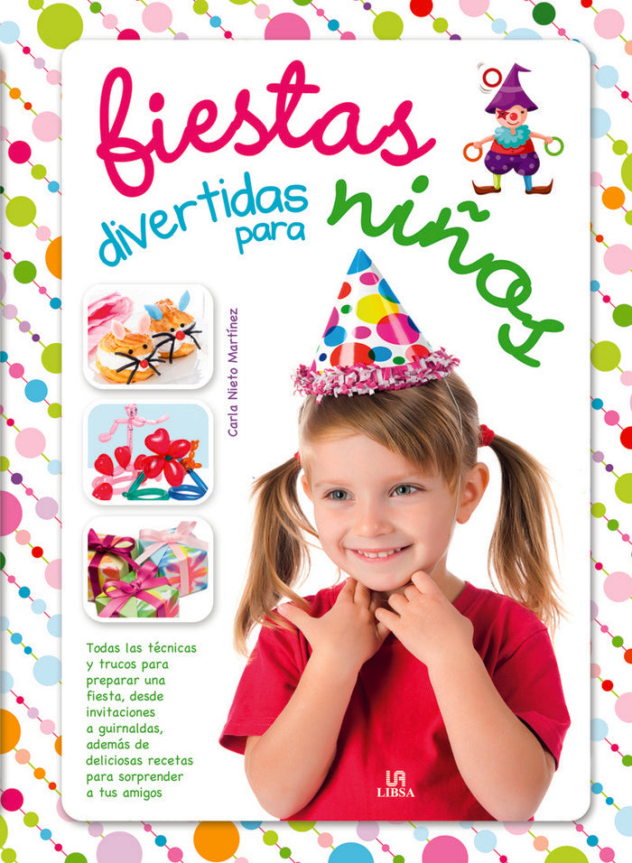 Fiestas Divertidas para Niños, de Nieto Martínez | portada del libro