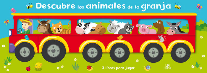 Descubre los Animales de la Granja, de AA.VV. | portada del libro