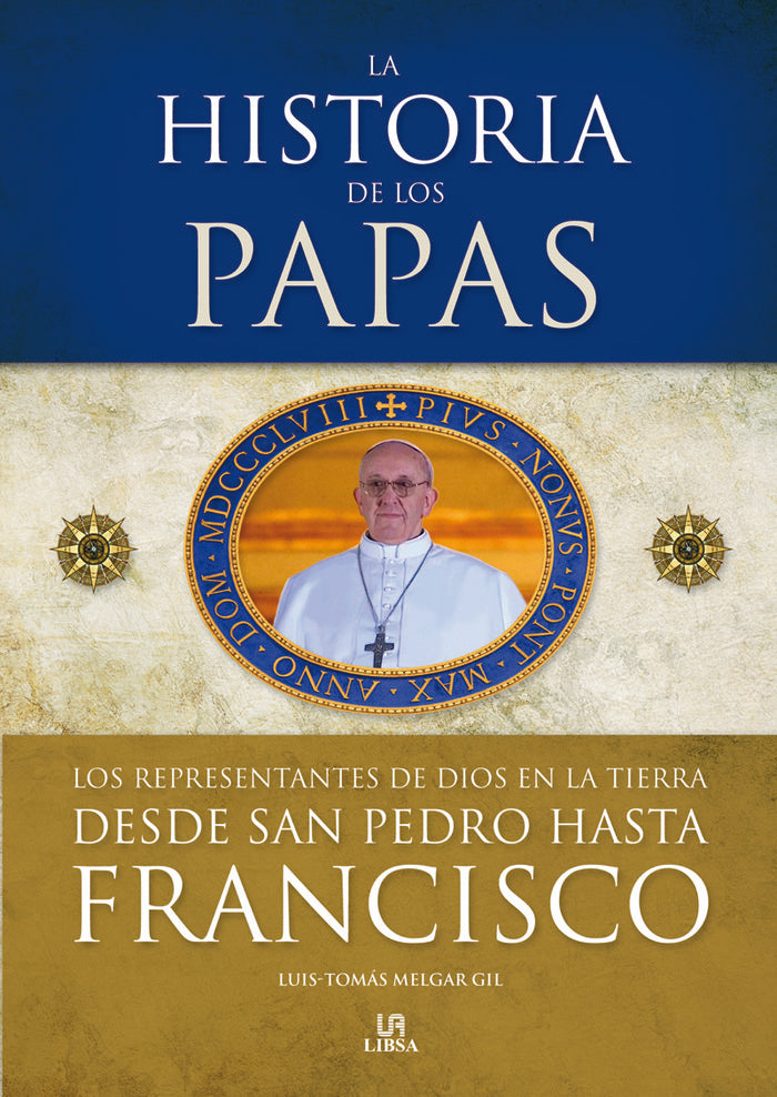 La historia de los Papas, de MALGAR GIL | portada del libro
