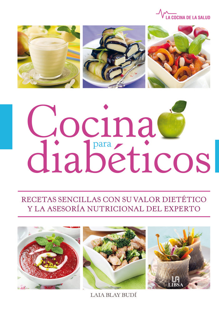 Cocina para diabéticos, de AA.VV. | portada del libro