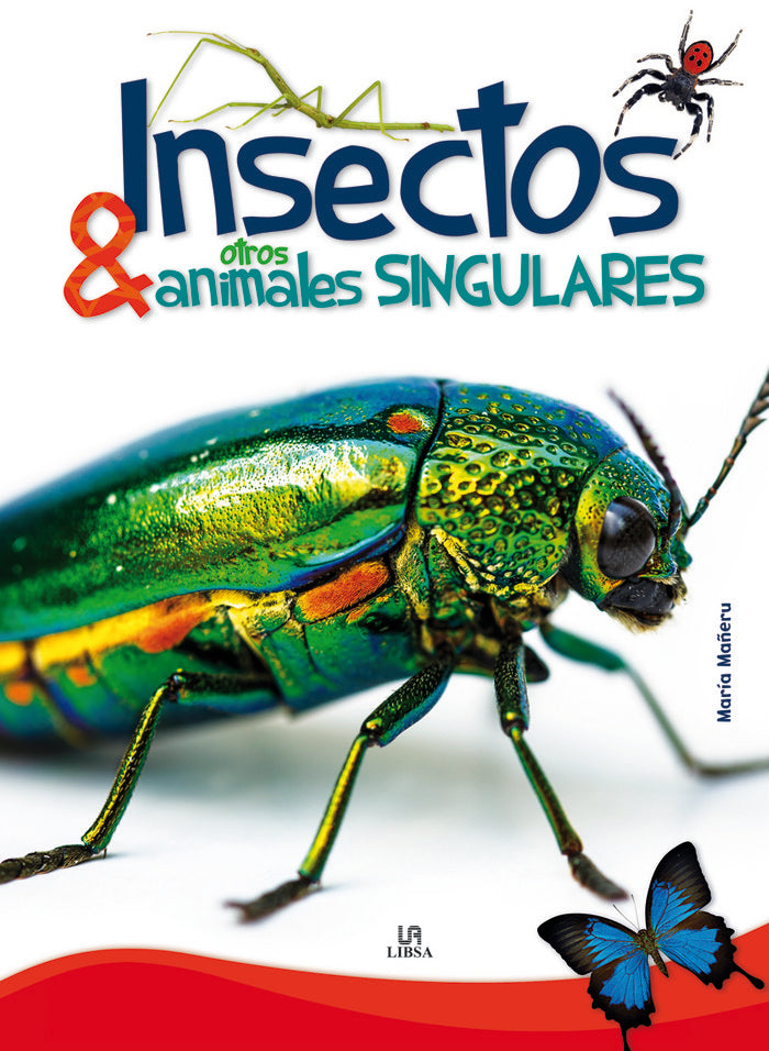 Insectos y Otros Animales Singulares, de MAÑERU | portada del libro
