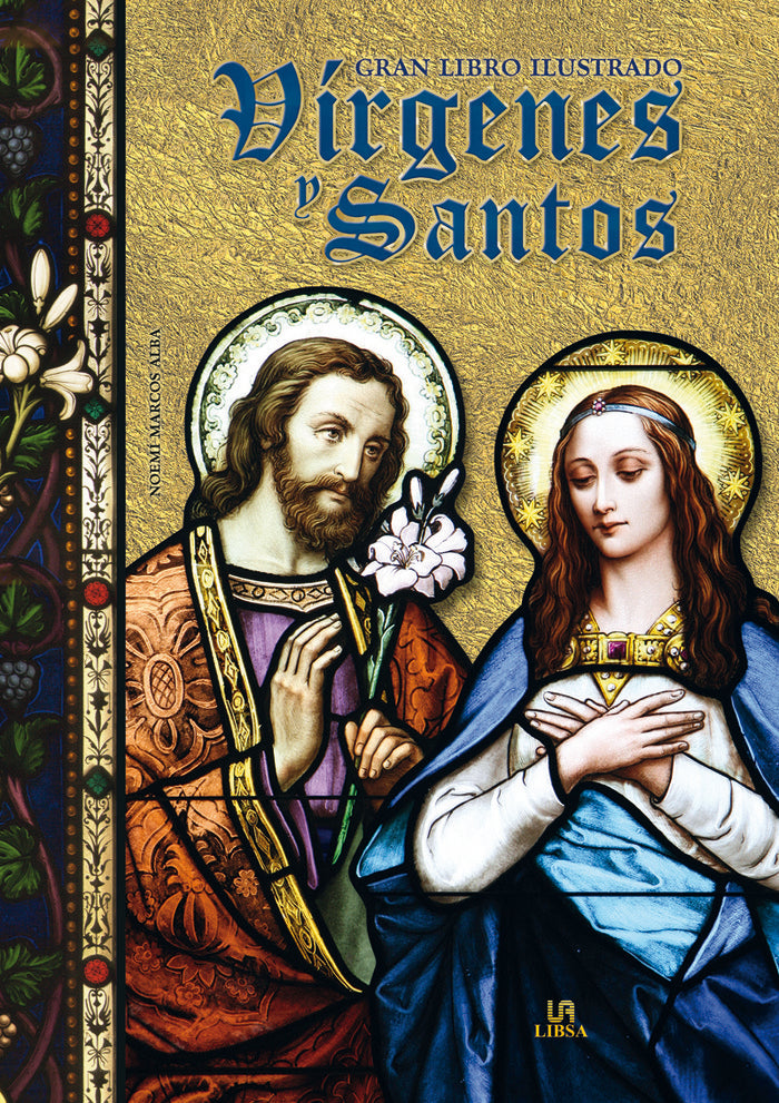 Gran libro ilustrado v¡rgenes y santos, de AA.VV. | portada del libro