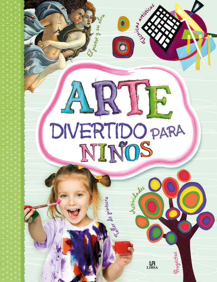 Arte divertido para niños, de NIETO | portada del libro
