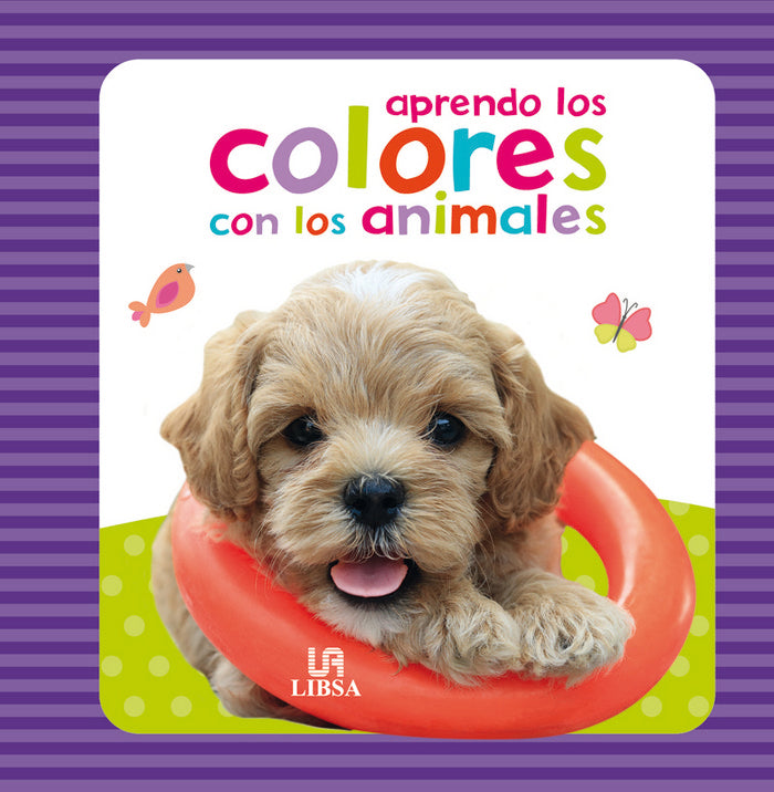 Aprendo los colores con los animales, de EQUIPO EDITORIAL | portada del libro