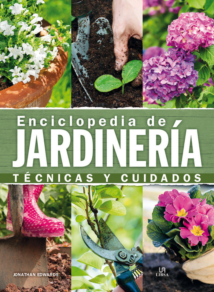 Enciclopedia de Jardiner¡a, de EDWARDS | portada del libro