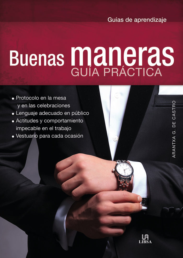Guía Práctica Buenas maneras, de García de Castro | portada del libro