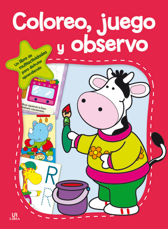Extractividades 2. Coloreo, juego y observo, de AA.VV. | portada del libro