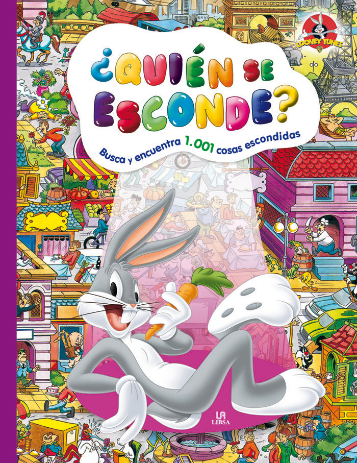 ¿Quién se esconde? Busca y encuentra 1001 cosas escondidas, de EQUIPO EDITORIAL | portada del libro