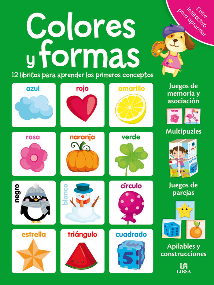 Colores y formas, de EQUIPO EDITORIAL | portada del libro