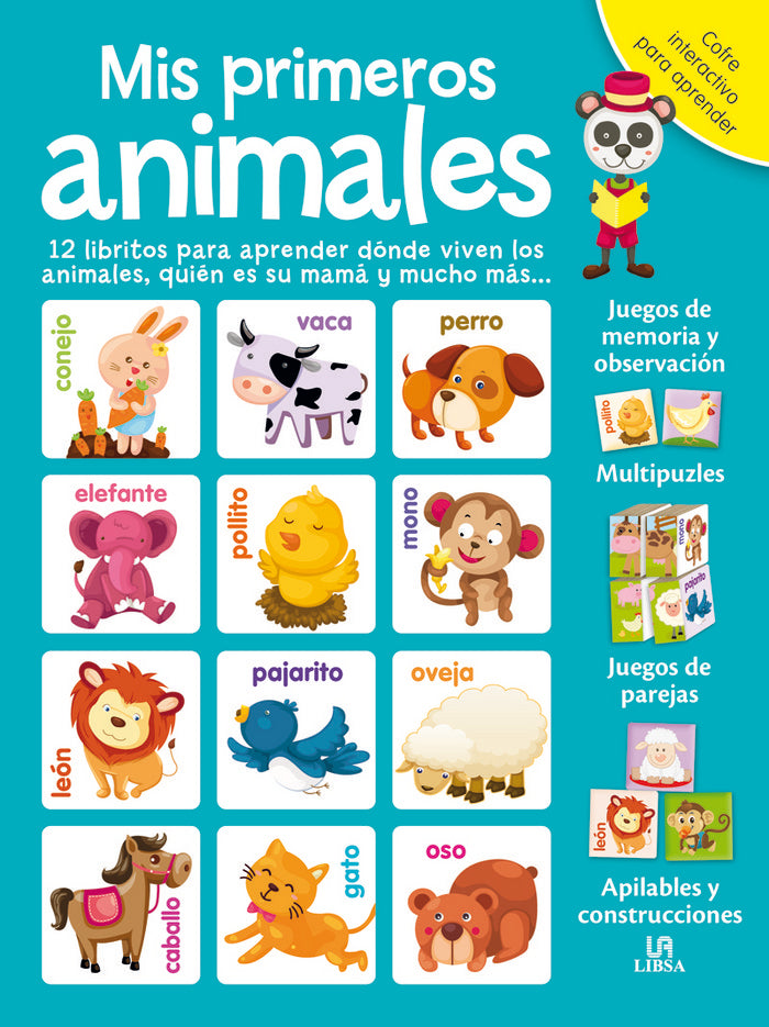 Mis primeros animales, de AA.VV. | portada del libro