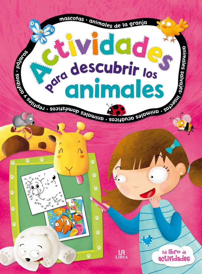Actividades para Descubrir los Animales, de EQUIPO EDITORIAL | portada del libro