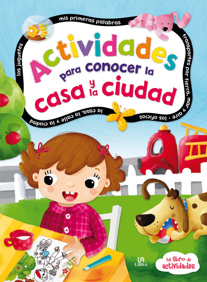 Actividades para Conocer la Casa y la Ciudad, de EQUIPO EDITORIAL | portada del libro