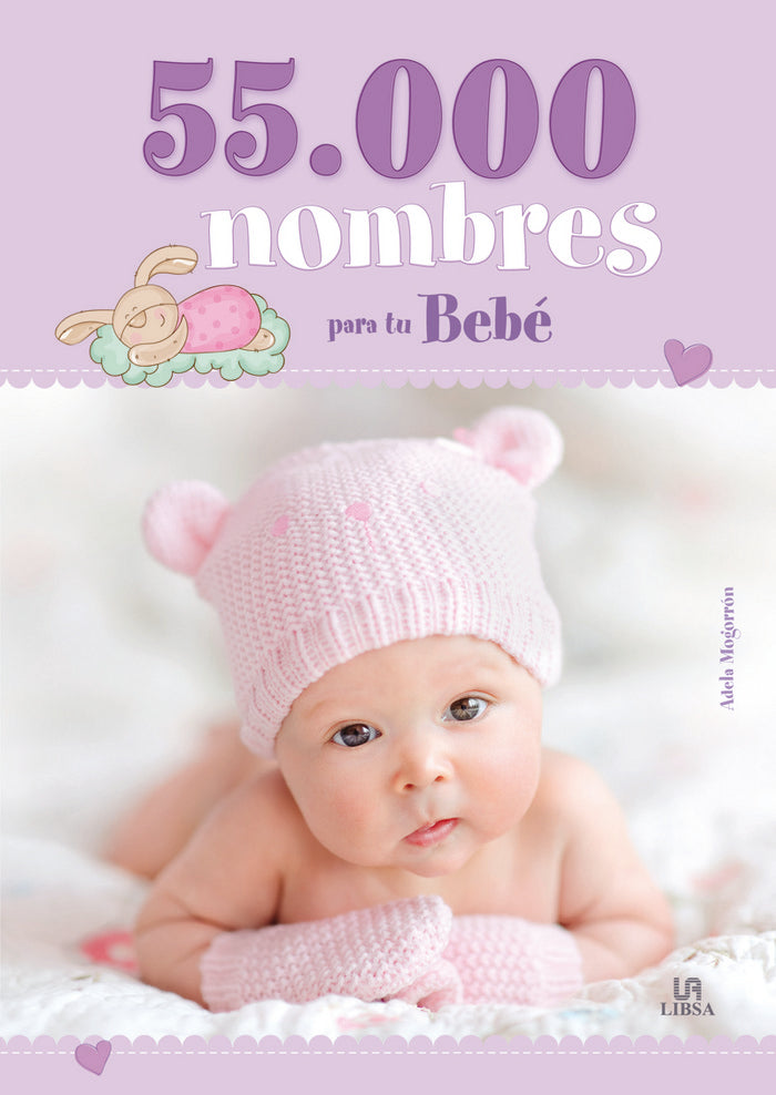 55.000 Nombres para Tu Bebé, de MOGORRON CASAMAYOR | portada del libro