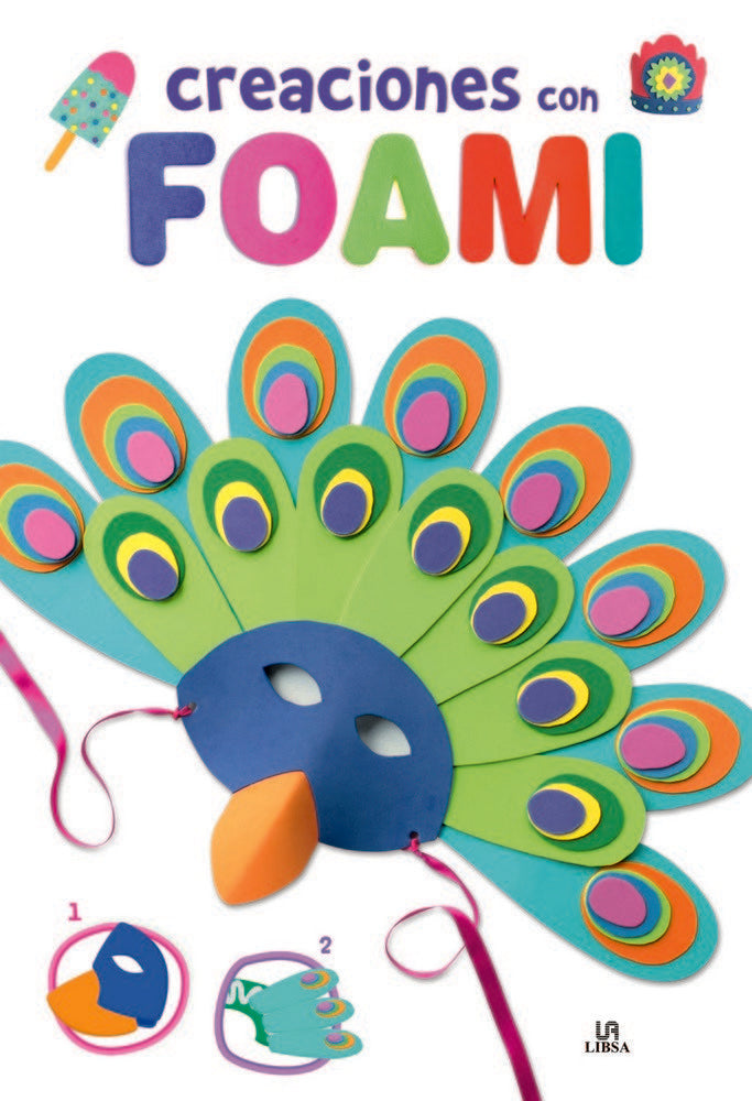 Creaciones con Foami, de Ruiz Fernández | portada del libro