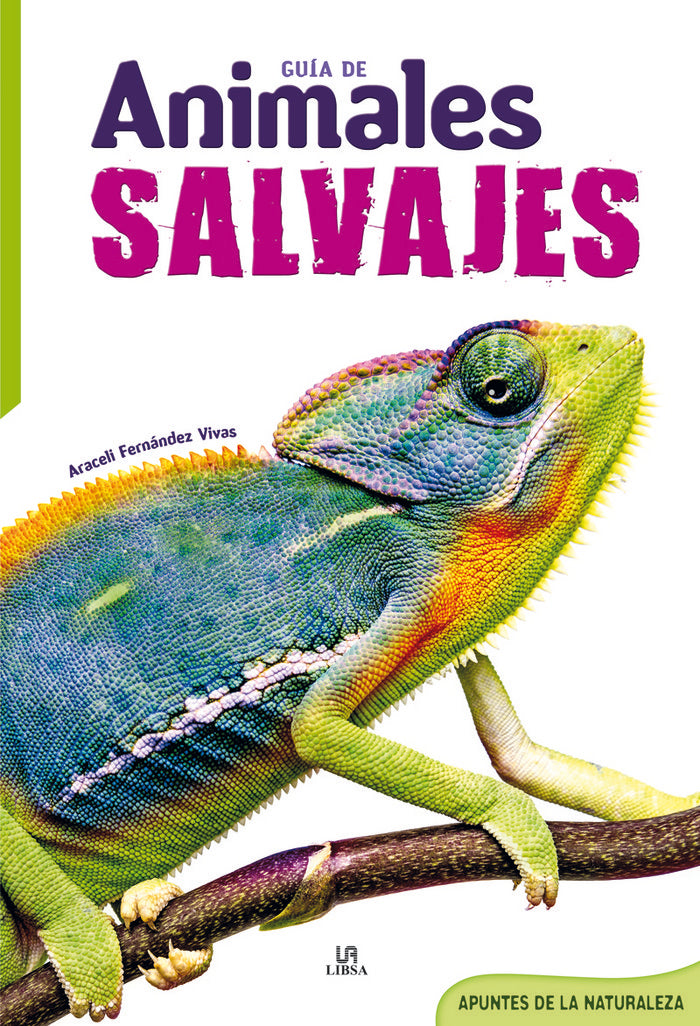 Guía de Animales Salvajes, de Fernández Vivas | portada del libro