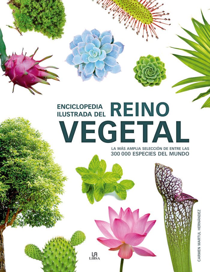 Enciclopedia Ilustrada del Reino Vegetal, de Martul Hernández, Carmen | portada del libro