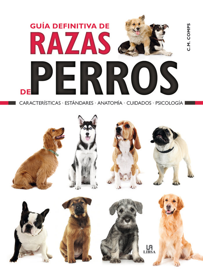 Gu¡a Definitiva de Razas de Perros, de COMPS | portada del libro