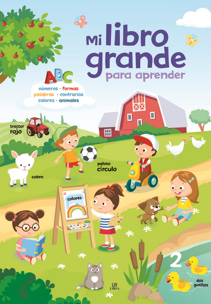 MI LIBRO GRANDE PARA APRENDER | portada del libro